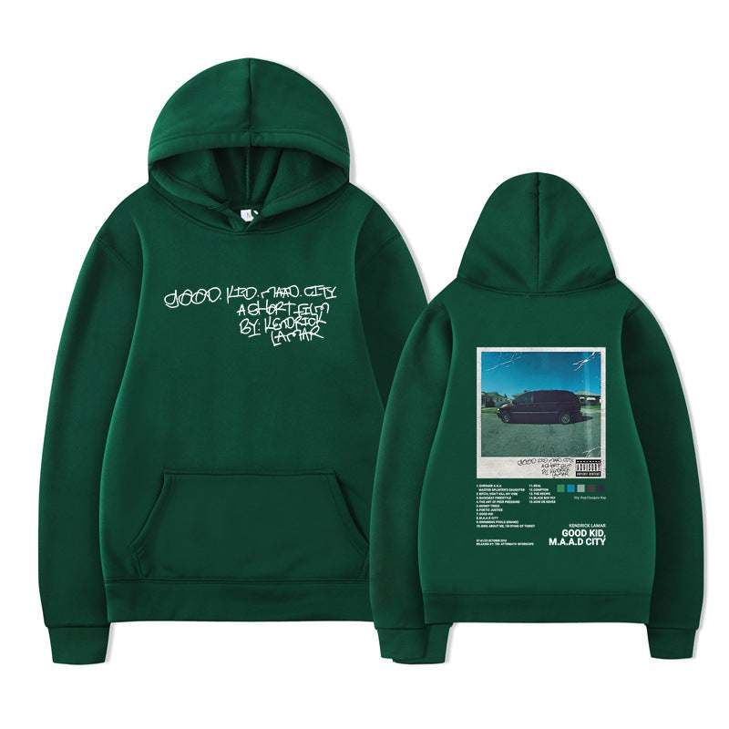 Kendrick Lamar Good Kid Hoodie Men Women's Hip Hop
