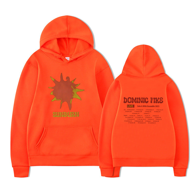 Casual Anime Hoodie with Print for Men and Women, Dark Series Hooded Sweatshirt