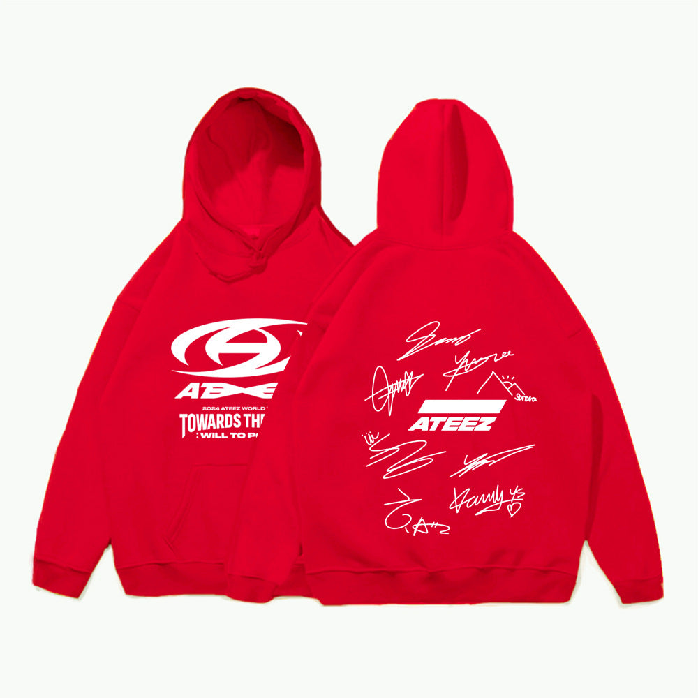 Hot Ateez The World Ep. fin Will Kpop Hoodie Men Women