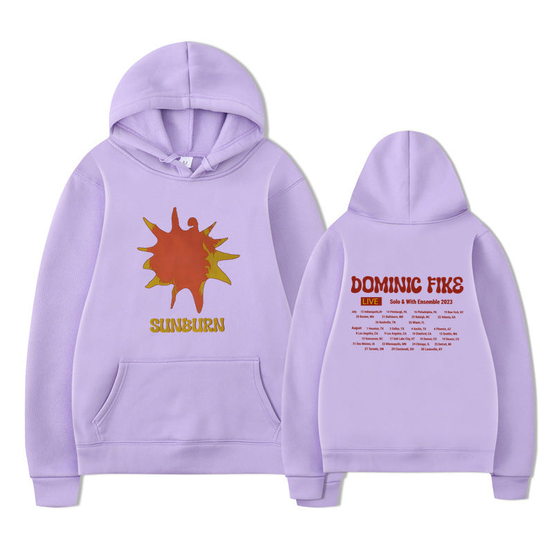 Casual Anime Hoodie with Print for Men and Women, Dark Series Hooded Sweatshirt