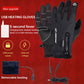 USB heating riding gloves winter outdoor heating gloves touch screen men and women windproof warm riding gloves