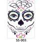 Halloween face sticker