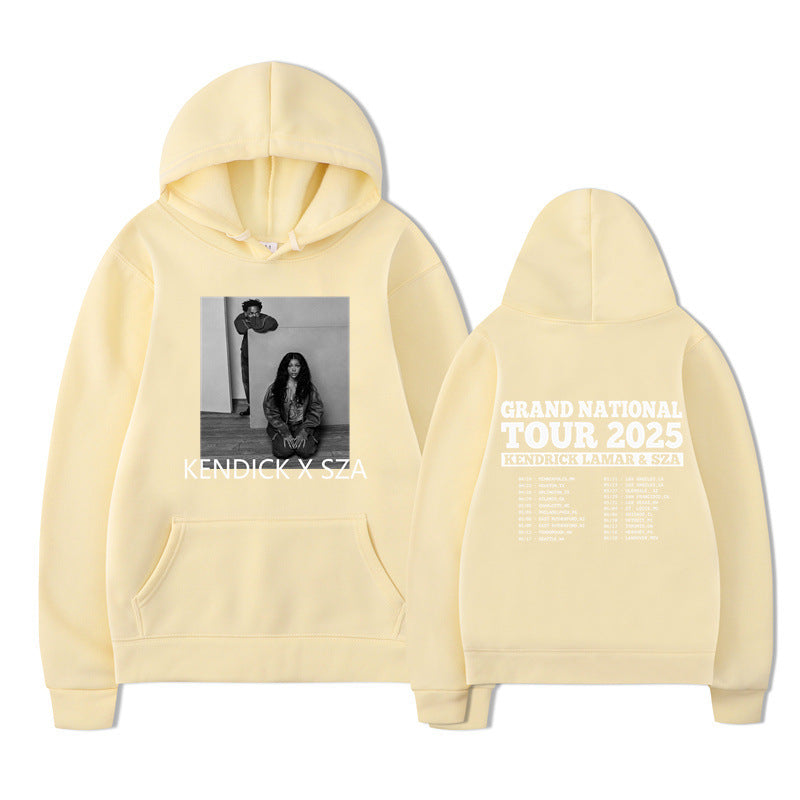 Grand National Tour  Hoodie SZA Kendrick Lamar Men/women