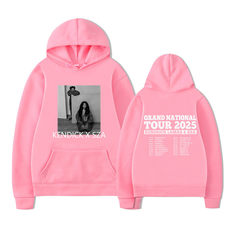 Grand National Tour  Hoodie SZA Kendrick Lamar Men/women