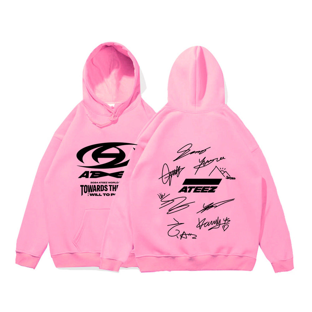 Hot Ateez The World Ep. fin Will Kpop Hoodie Men Women