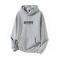 Print Hoodie for Men Street Style Loose Drop Shoulder