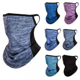 Ice Mesh Mesh Hanging Ear Sunscreen Mask Outdoor Sports Leisure Dustproof Sunscreen Men And Women Cycling Insect-Proof Scarf Headgear
