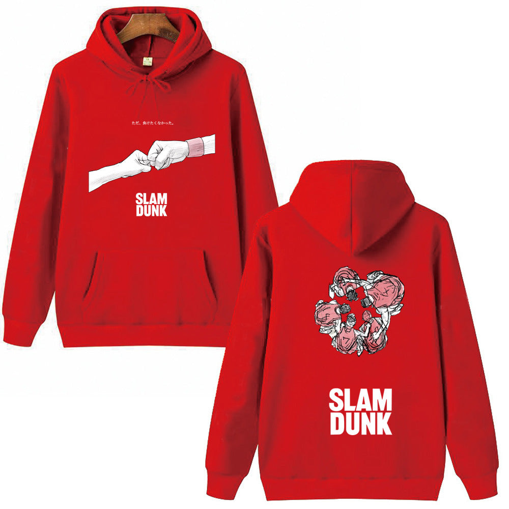 Slam Dunk Hoodie for Men - Sakuragi Hanamichi and Rukawa Kaede Design