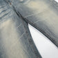 Micro pull denim pants