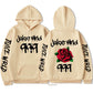 Dark Wind Rose European Street Trendy Hoodie Sweatshirt Men