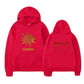 Casual Anime Hoodie with Print for Men and Women, Dark Series Hooded Sweatshirt