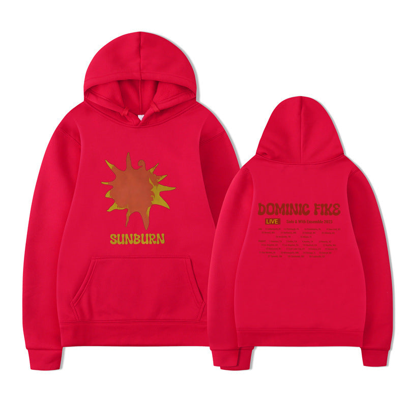 Casual Anime Hoodie with Print for Men and Women, Dark Series Hooded Sweatshirt