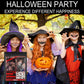 Halloween Tattoo Stickers, Halloween Horror Party Party Makeup Decorative Mouth Tattoo Stickers