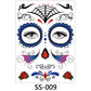 Halloween face sticker