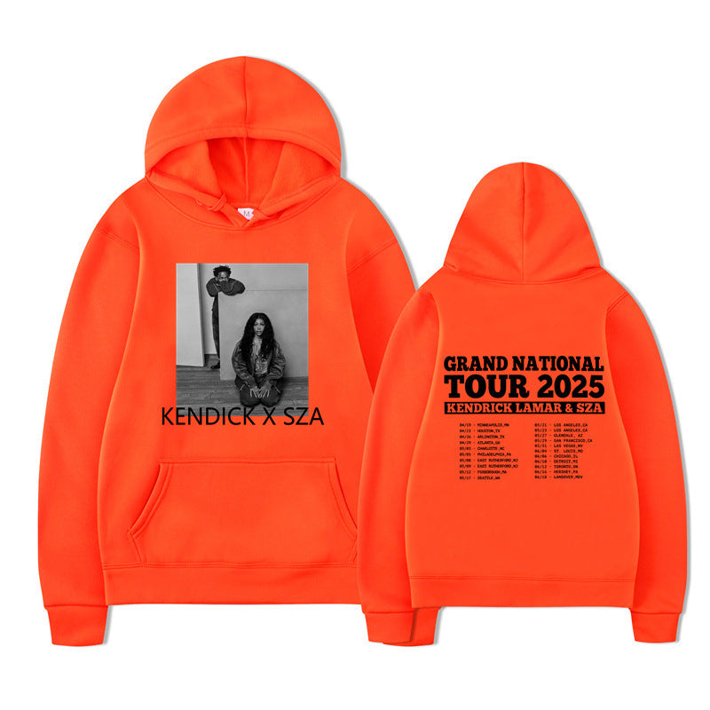 Grand National Tour  Hoodie SZA Kendrick Lamar Men/women