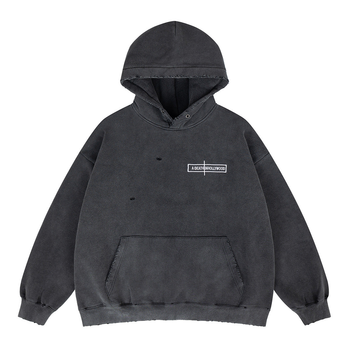 Hoodie for Men | Retro Distressed Style Sweatshirt