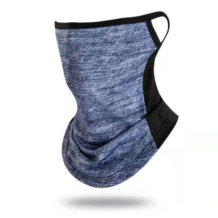 Ice Mesh Mesh Hanging Ear Sunscreen Mask Outdoor Sports Leisure Dustproof Sunscreen Men And Women Cycling Insect-Proof Scarf Headgear