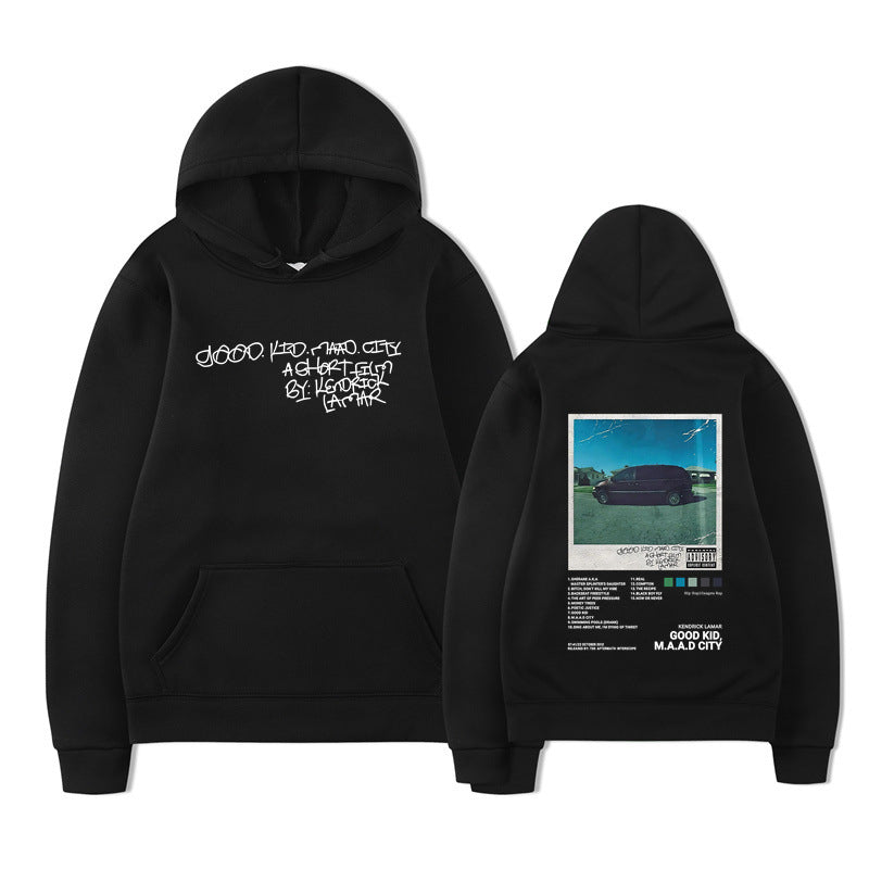 Kendrick Lamar Good Kid Hoodie Men Women's Hip Hop