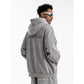 Embroidery Letter Minimalist Hoodie for Men