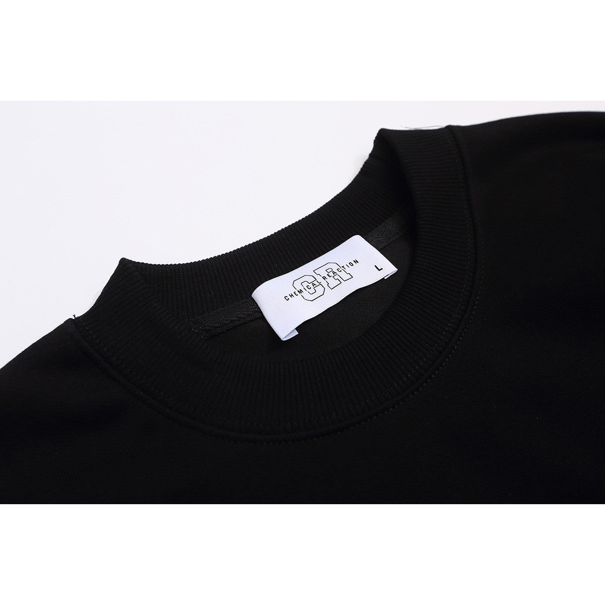 Round Neck Pullover Hoodie Men Simple Trendy Oversized Top Outerwear