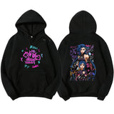 Arcane-Jinx Graphic Zipper Hoody Men Women Hoodie Sweatshirt