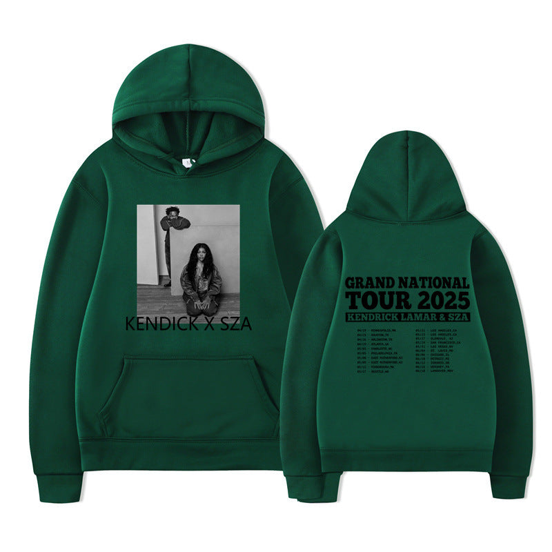 Grand National Tour  Hoodie SZA Kendrick Lamar Men/women