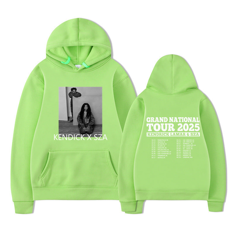 Grand National Tour  Hoodie SZA Kendrick Lamar Men/women