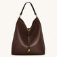 Suede Tote Bag for Women, Large Capacity Commute Crossbody Bucket Bag
