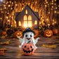 Halloween Ghost Pumpkin Resin Decoration Creative Design Halloween Desk Ornament