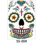 Halloween face sticker
