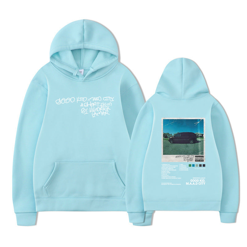 Kendrick Lamar Good Kid Hoodie Men Women's Hip Hop