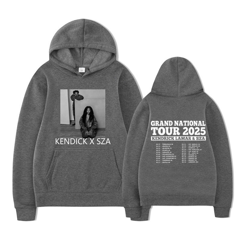 Grand National Tour  Hoodie SZA Kendrick Lamar Men/women