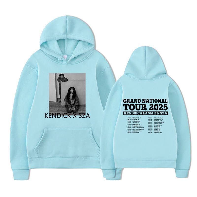 Grand National Tour  Hoodie SZA Kendrick Lamar Men/women