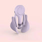 Pelvic Floor Trainer Leg Squeezer Kegel Exercise Equipment for Thigh Resistance, Buttocks, and Yoga Fitness