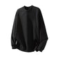 Cut-and-Sew Long Sleeve Hoodie for Men, Drop Shoulder Sleeve