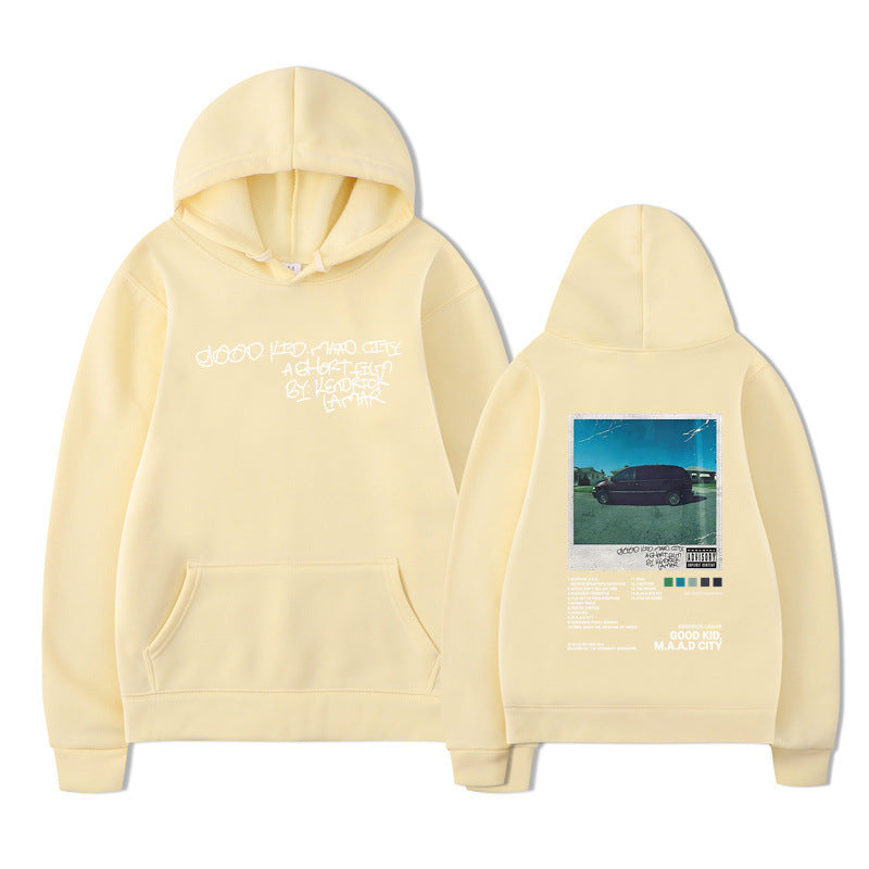 Kendrick Lamar Good Kid Hoodie Men Women's Hip Hop