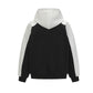 Color blocked sports hoodie for men