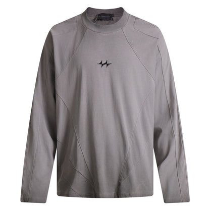 Splicing fringed hoodie for men
