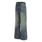 Wash water to make old denim micro pull pants