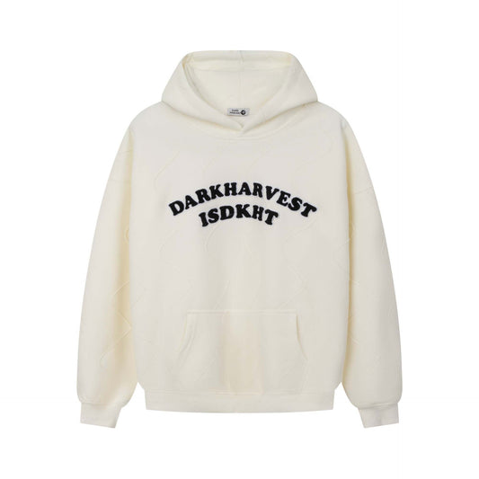 Streetwear Hoodie with Embroidered Letters and Loose Fit for Both Men and Women