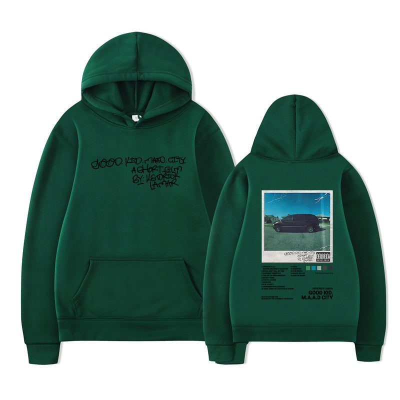 Kendrick Lamar Good Kid Hoodie Men Women's Hip Hop