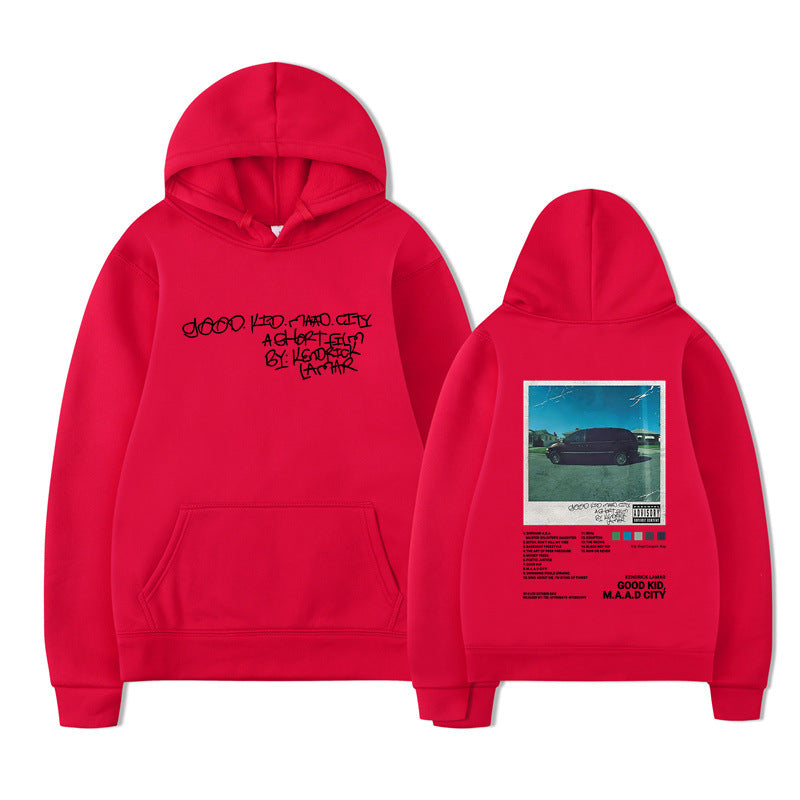 Kendrick Lamar Good Kid Hoodie Men Women's Hip Hop