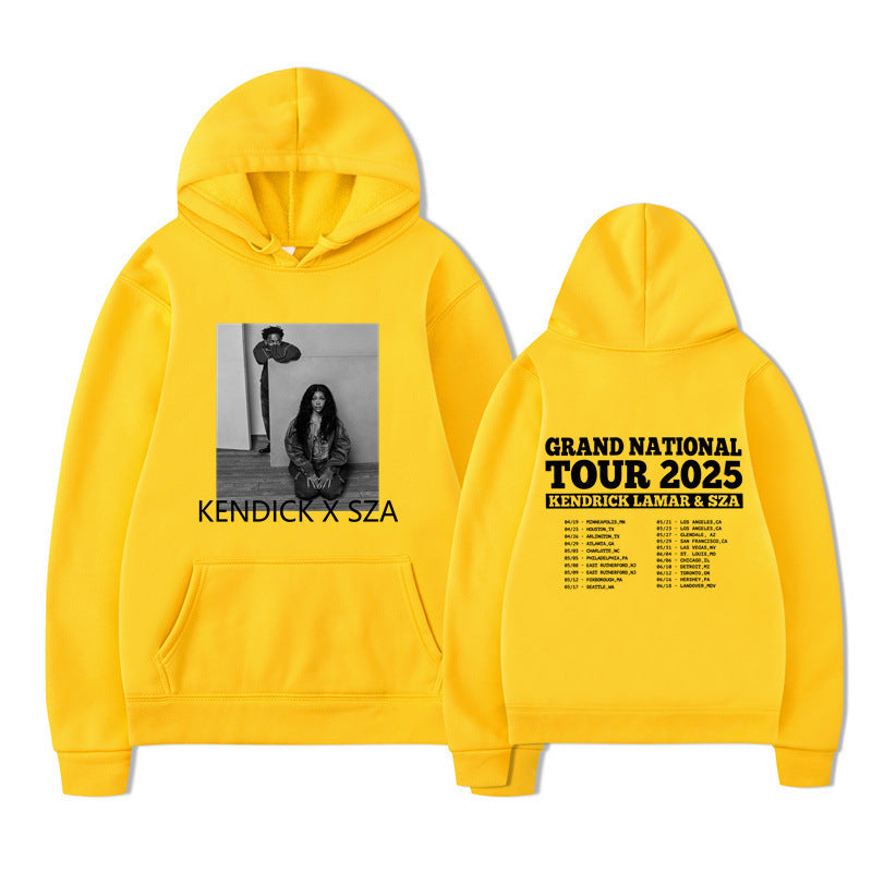 Grand National Tour  Hoodie SZA Kendrick Lamar Men/women