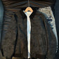 Style Tie-Dye PU Leather Jacket with Turn-Down Collar