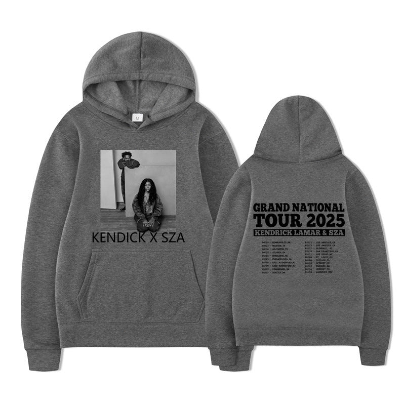 Grand National Tour  Hoodie SZA Kendrick Lamar Men/women
