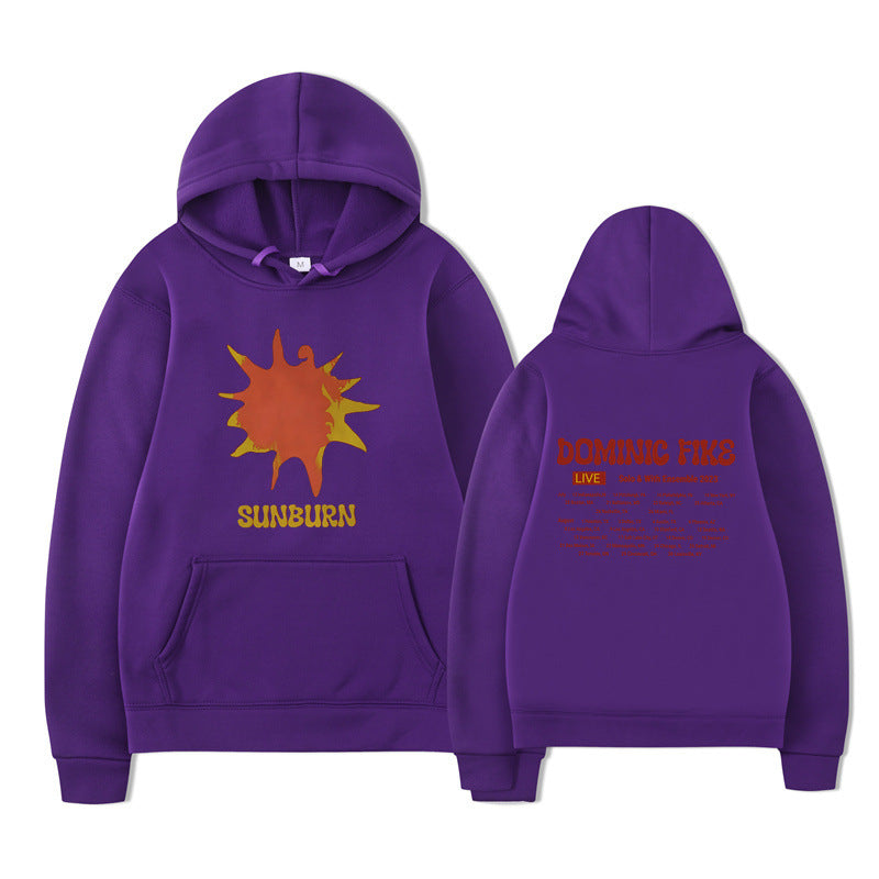 Casual Anime Hoodie with Print for Men and Women, Dark Series Hooded Sweatshirt